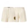 2025 Herren Locker Geschnittene Strandshorts Streetwear Baumwollmischung Freizeit Boardshorts Jugendliche Erwachsene