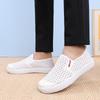 Men's 2025 Summer Breathable Slip-Resistant White Mesh Nurse Shoes Sandals