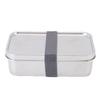 Lunchbox 304 Edelstahl Tragbarer Lunchbehälter mit Riemen für Büro Schule Picknick