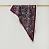Twill Light Luxury High Sense Simulation Silk Headscarf Waist Triangle Scarf Silk Scarf Multi-Function