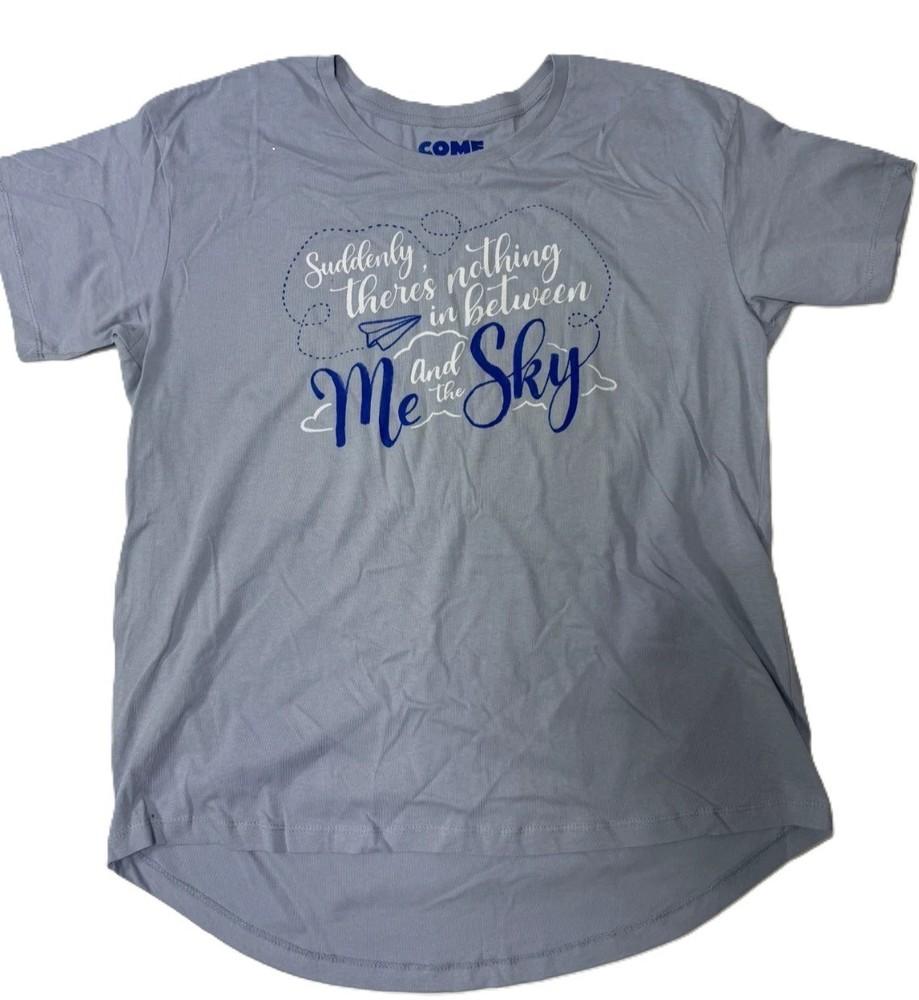 

COME FROM AWAY BROADWAY MUSICAL + Me and the Sky HIGHTLOW TEE TSHIRT OFFICIAL Unisex T-Shirt L