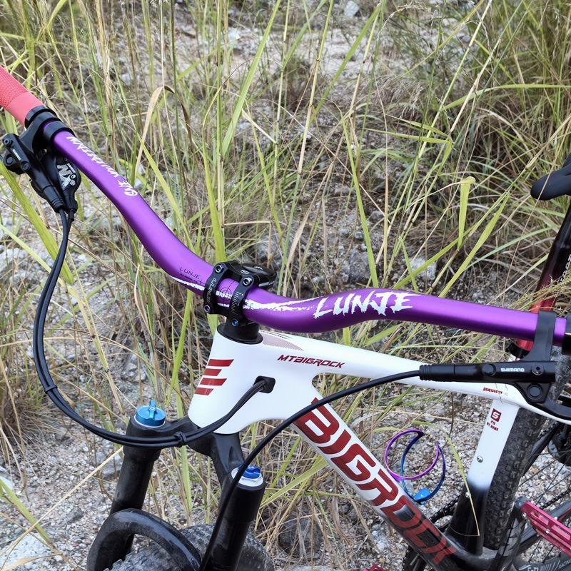 Mountain Bike Swallow Handle, Aluminum Alloy Handle 31.8 * 780mm25/55 Lifting Bicycle Handlebar