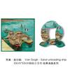 Silk scarf Van Gogh classic oil painting blooming apricot lady new 11cm decorative painting small square scarf scarf
