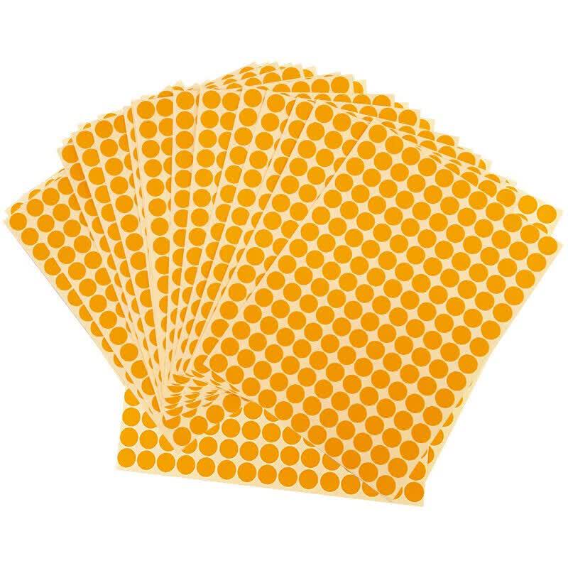 Self-Adhesive Round Dot Labels