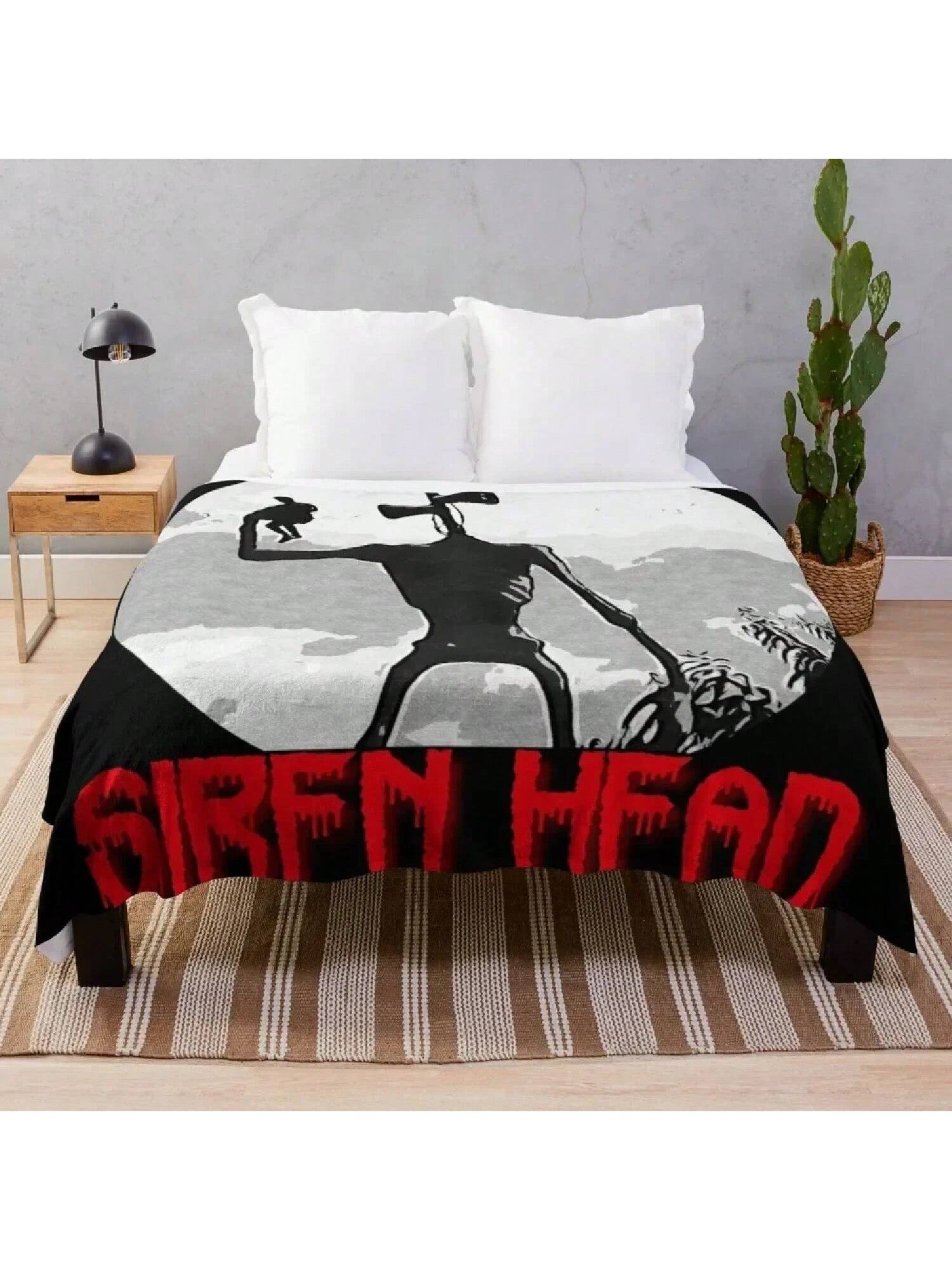 Плед с Сиреноголовой Головой Большой Плед 75X95CM серый