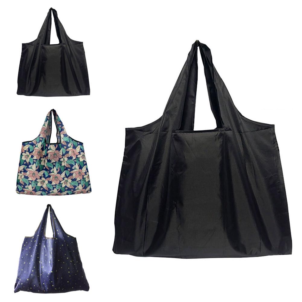 Oxford Cloth Folding Eco-friendly Shopping Bag Hand In Hand With Storage Bag Shoulder Bag Large Capacity Supermarket Lightweight