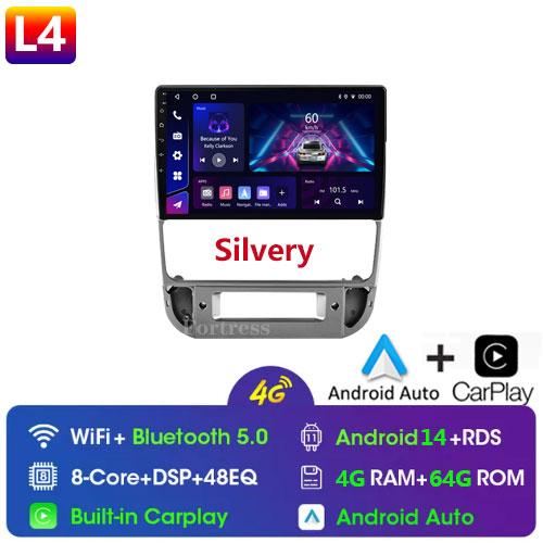 Fortress Android 14 For Peugeot 406 1994 - 2005 Autoradio Multimedia Radio Carplay Car Stereo GPS Navigation Head Unit Auto WIFI