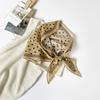 Leopard Print Silk Scarf Cotton Silk Scarf Triangle Scarf With Shirt Tie Neck Scarf High-End Shawl Triangle Scarf Belt Women
