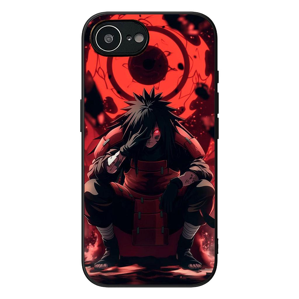 Cover for Apple iPhone 17 16 11 Pro XS Max XR 6 7 8 Plus + 16E SE 2020 2022 Air 5 Case Itachi Uchiha Madaras Akatsuki Narutos