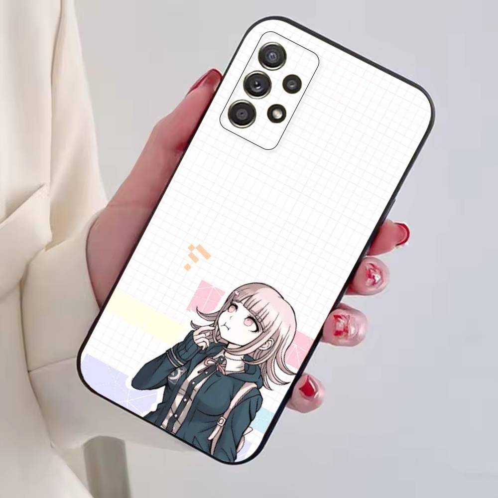 Danganronpa C-Chiaki Nanami Phone Case Black Silicone Soft For Samsung S25,S24,S21,S22,S23,S30,Ultra,S20,Plus,Fe,Lite