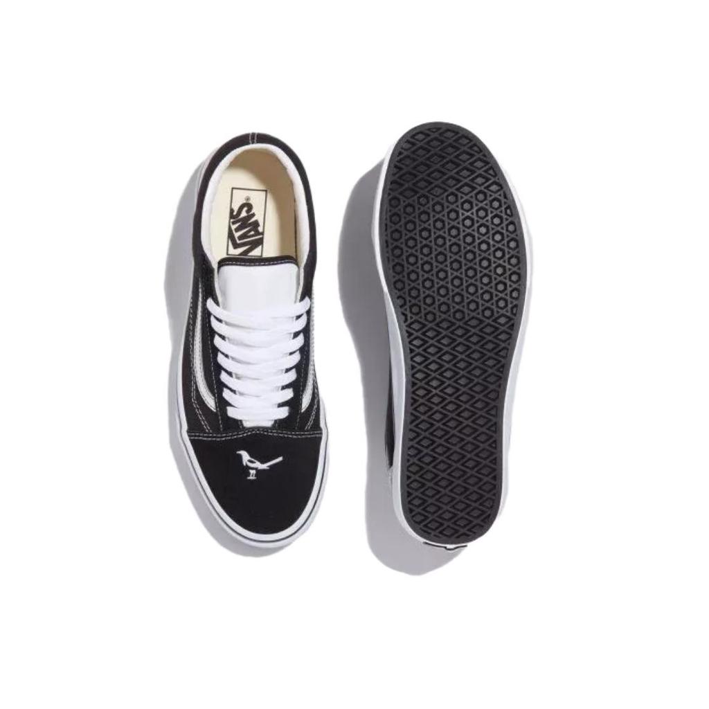 Vans Zapatillas de Skate Buzz Old Skool de Caña Baja para Hombre Zapatillas Negras VN000CR5BPB1