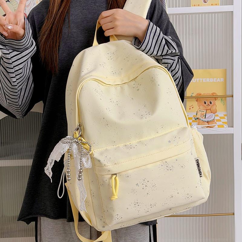 Zaino nuovo zaino alto valore coreano ins cuore di ragazza tempo libero viaggio zaino leggero zaino studente stella gitana