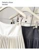 2025 New Women's High Waist A-line Wool Pleated Skirt