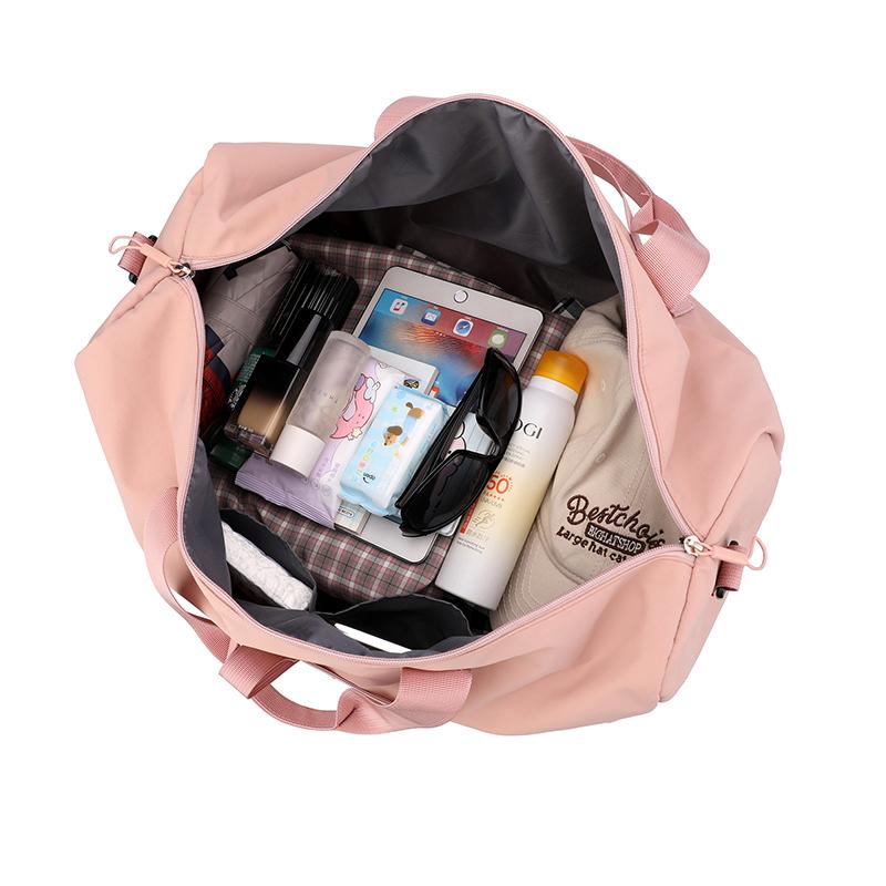 Large Capacity Foldable Travel Bag Women's Shoulder Luggage Bag