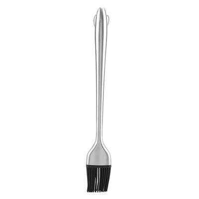 Silicone BBQ Oil Brush Basting Pastry Cake Baking Brushes with Stainless Steel Handle