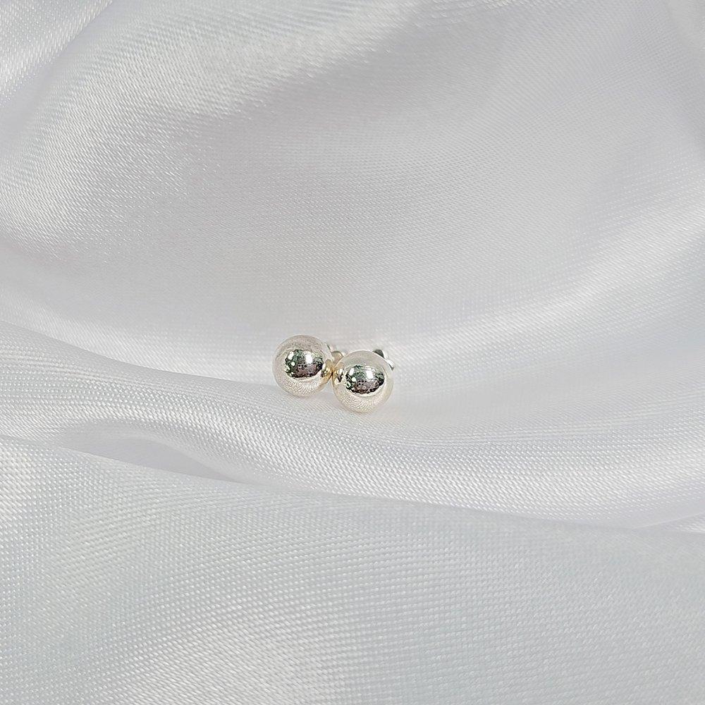 Silver Simple Ball Piercing
