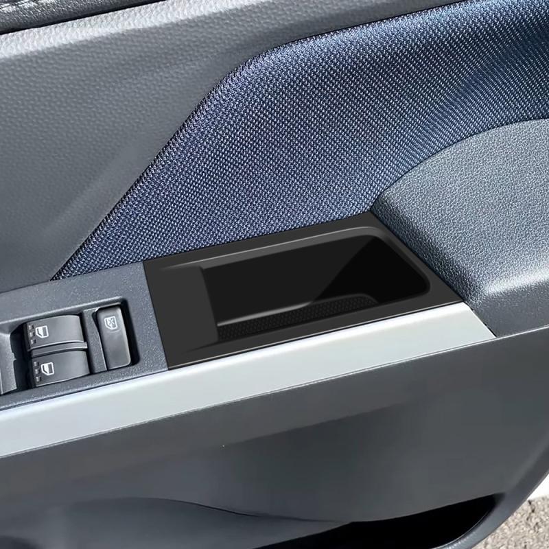 For TOYOTA ROOMY 2024 Silicone Front Door Sides Storage Boxes Front Water Cup Holder Cover Interior Accessories