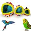Winter Warm Sleeping Bag Cage Hut House Hammock Bird Bed Tent Parrot Toy