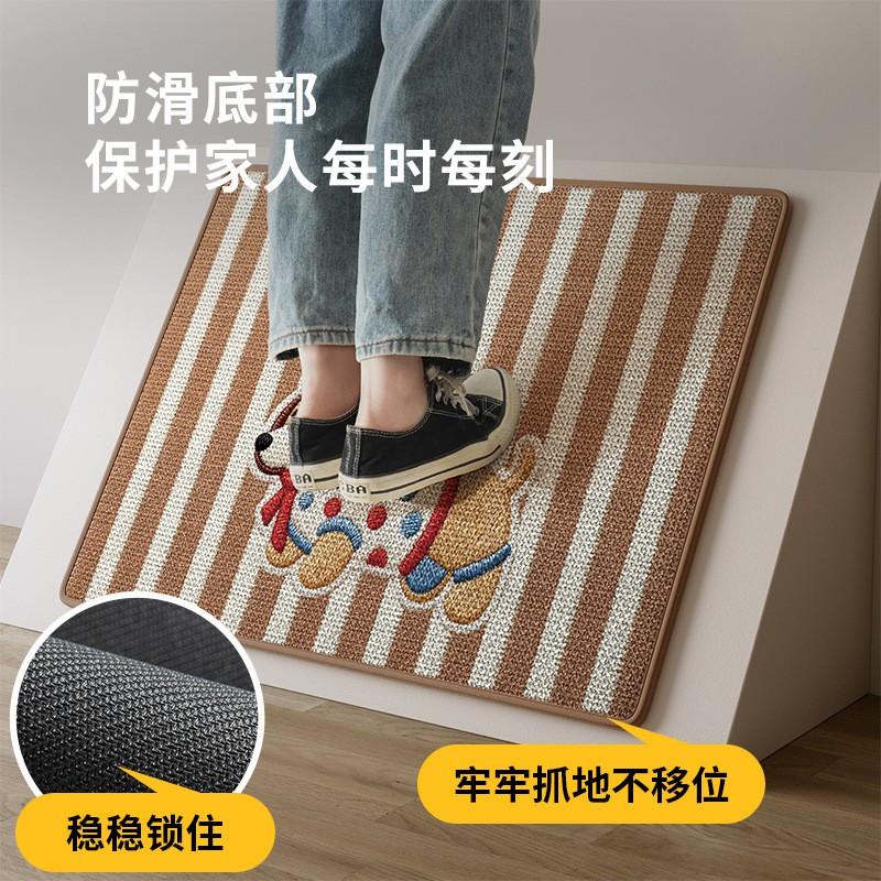 Kitchen Floor Mat Absorbent Oil-proof Non-slip Washable Cartoon Rug Home Entry