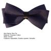 Men Formal Bow Tie Adjustable Design Double-Layered Bow Tie Non-fading Weddings Business Parties Bow Tie