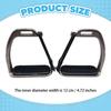 2 Pieces Horse Stirrups Foot Support Repair Outdoor