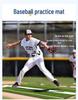 Cross-Border Baseball & Softball Pitching and Hitting Practice Mat