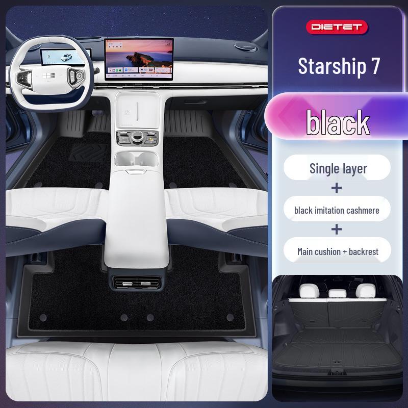Galaxy Starship 7 TPE2025 Foot Mats for Geely Galaxy EM-i Car Interior Accessories