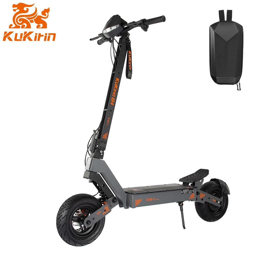 Kukirin G4 Electric Scooter, 2000W, 60V 20Ah, 70km/h Max Speed, 75km Range, 11" Off-road Vacuum Tires, Foldable, LED Headlights