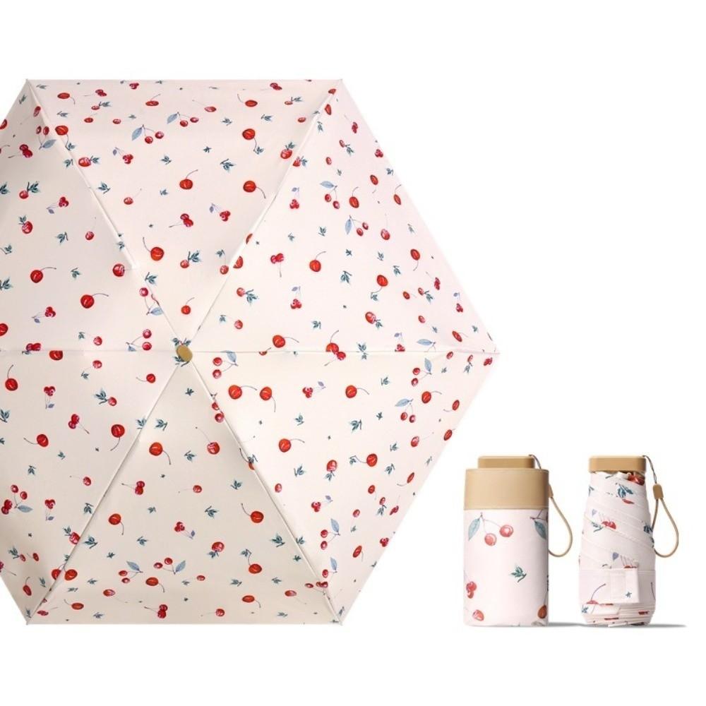 Portable Mini Sun Umbrella Sun Protection Folding Umbrellas Elegant Travel Umbrella  Travel