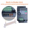 0.75KW/1.5KW/2.2KW 1/2/3HP 380V VFD Economical Variable Frequency Drive Converter Motor Speed Vector Control Small Inverter