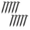 10Pcs Stainless Steel Electric Guitar Pickup Mounting Frame Screw Guitar Humbucker Pickup Rings Mounting Screws