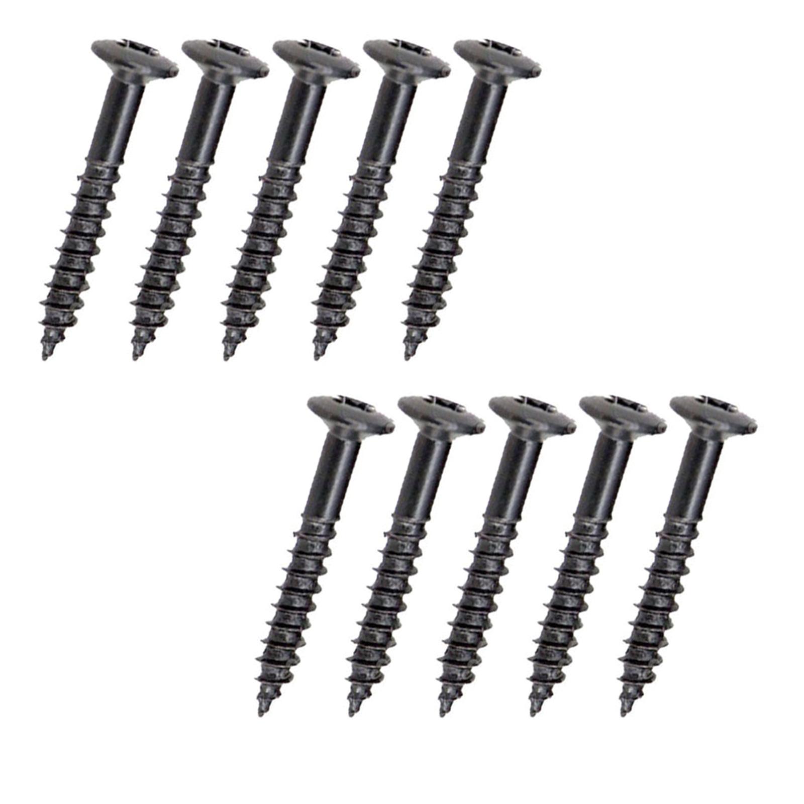 

10 шт. нержавеющая сталь электрогитара звукосниматель монтажная рамка винт гитарный хамбакер звукосниматель кольца монтажные винты чёрный