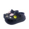Crocs Lollipop EVA Sweet and Cute Fashion Street Niche Hole Shoes Unisex Black