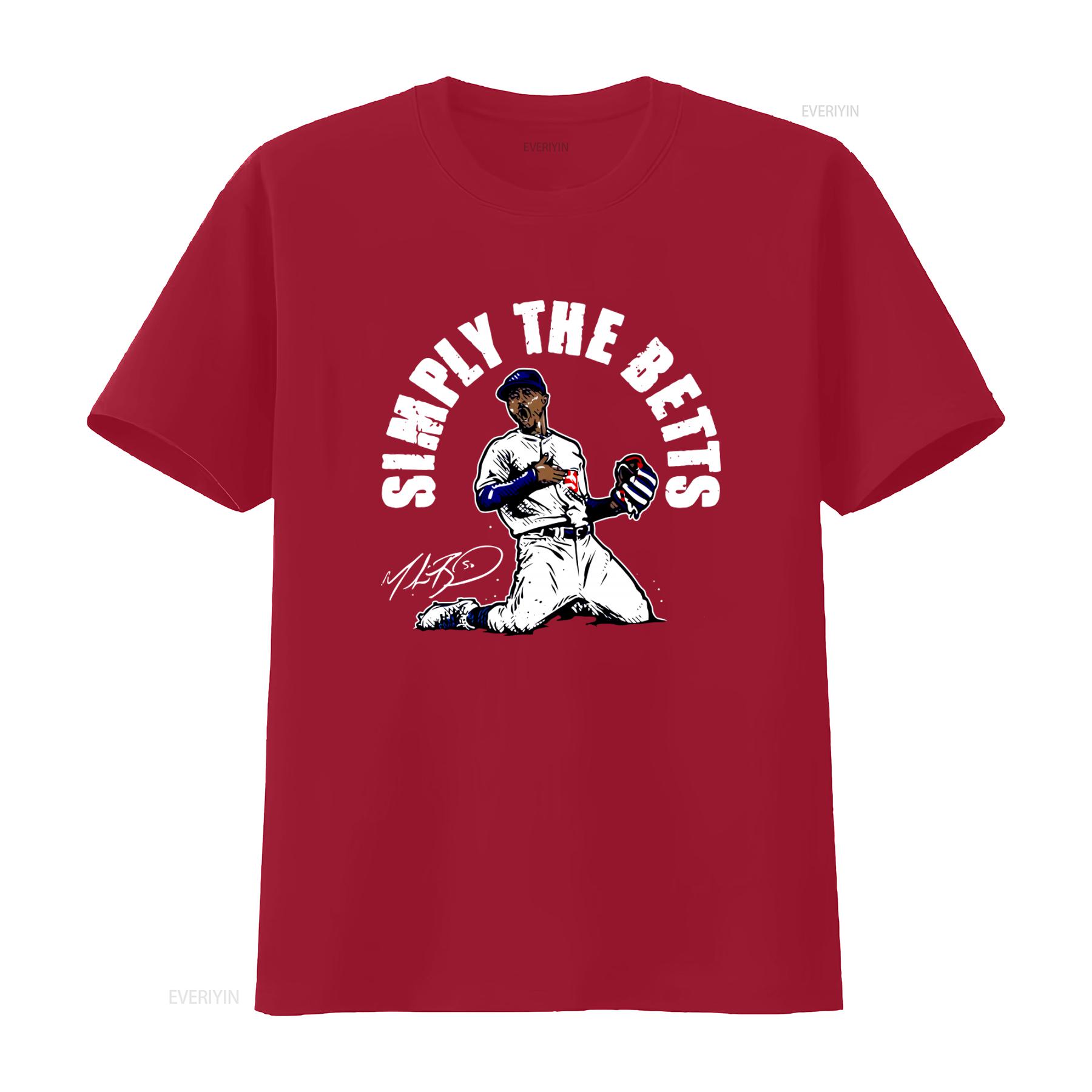 

Mookie Betts Simply The Signature Baseball Player T shirt A8CT vintage Washed Slightly Unisex Soft Stretched Comfortable S