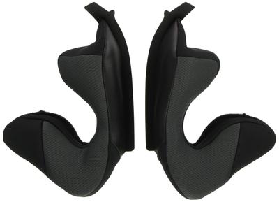 OGK KABUTO Motorcycle Helmet Parts EXCEED Cheek Pad Set Dark Gray 25mm (M/XL) 4186205