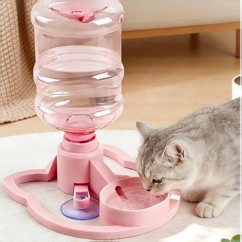 Pet Automatic Water Dispenser Large Capacity BPA Free Leakproof for Cats Small Dogs Indoor Home Use
