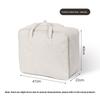 Borsa Portaoggetti in Cotone e Lino per Vestiti e Biancheria da Letto ad Alta Capacità per Uso Domestico e da Viaggio