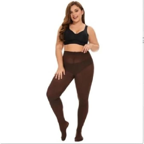 A PAIRS Transparent Black Solid Color Plus Size Pantyhose Ultra-thin Nylon stocking slim High Quality Tights