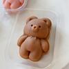 30g Mooncake Mold Plastic Hand Press Mold Cookie Tool Muppet Bear Mould  Pastry