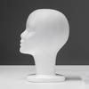 Foam Head for Wigs Female Mannequin Head Headset Wig Display Stand Hairpieces Lightweight Cap Stand for Home Salon Travel