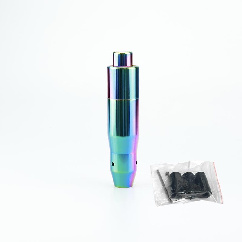 Car Shift Head Aluminium Alloy Car Button Shift Head Restricted Position Shift Knob Shift Button Shift Lever Car Shift Handle