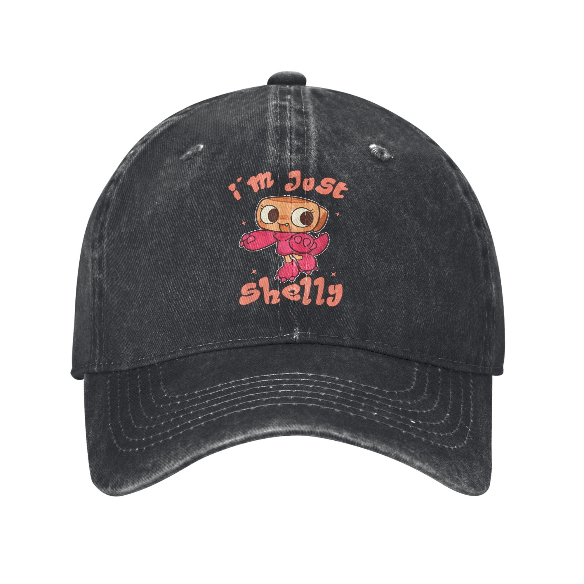 

Vintage Dandys World Shelly Baseball Caps Men Women Distressed Cotton Snapback Hat Catoon Outdoor Unstructured Soft Hats Cap One Size