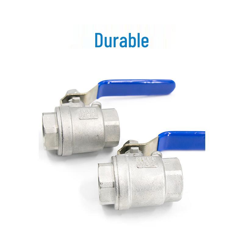 HK-555 Stainless Steel Two-Piece Ball Valve