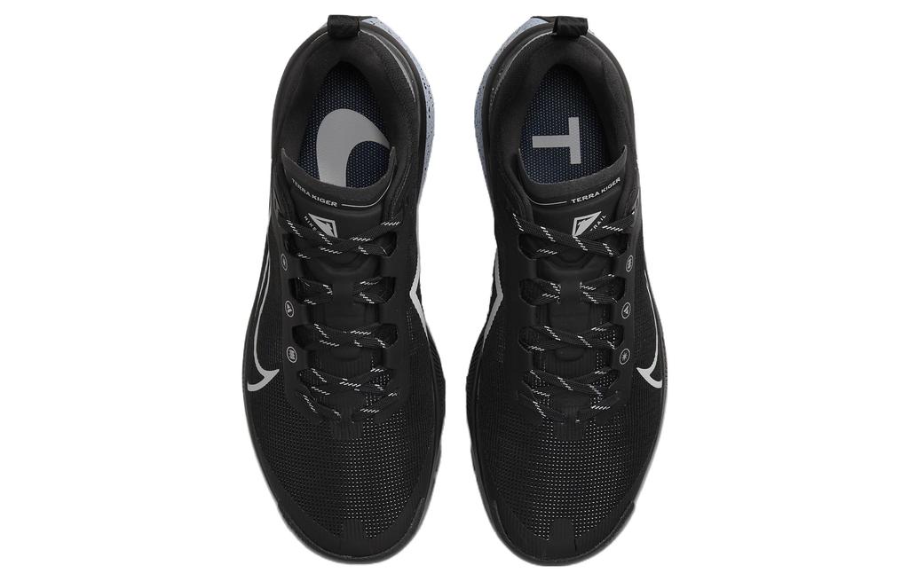 Nike React Terra Kiger 9 Black Reflect Silver Cool Grey Wolf Grey DR2693-001