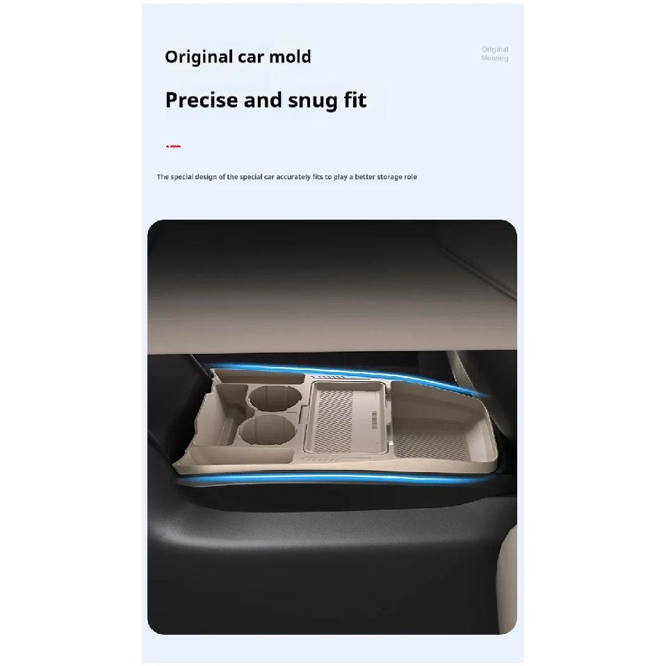 For Lynk&Co Z10 Silicone Storage Box Center Console Under Layer Modification Special Car Interior Accessories Organizer