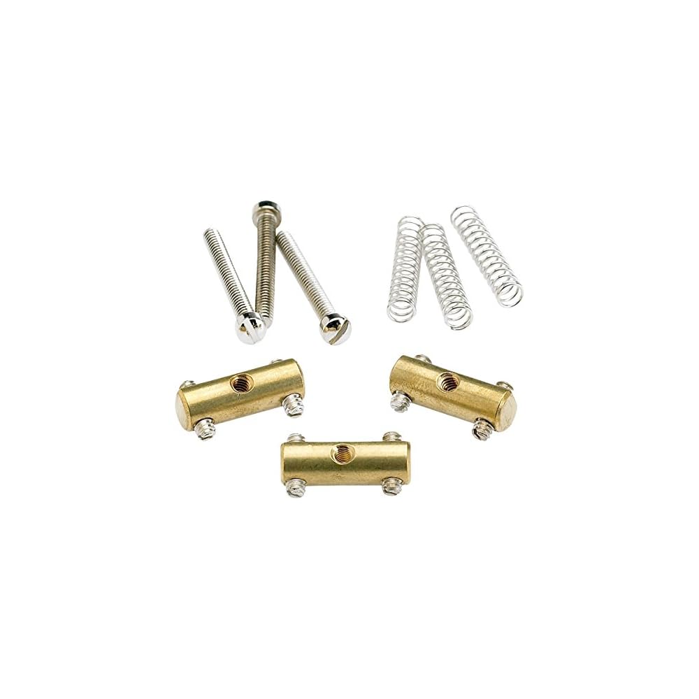 Fender Pure Vintage  52 Telecaster® Saddle Kit, Brass