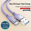 120W Schnelllade-USB-C-Kabel für Huawei, VIVO, Xiaomi, OPPO Handys