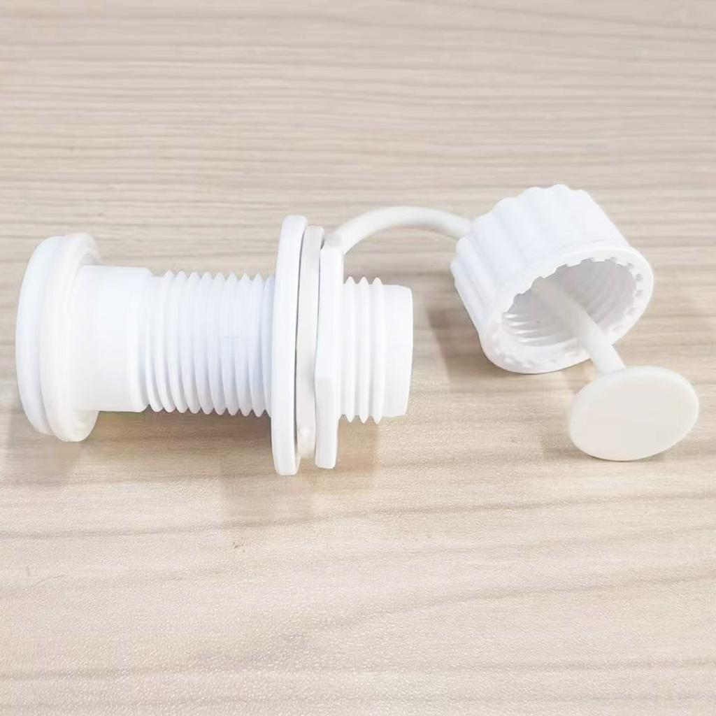 Plastic Threaded Drain Plug Replacement Cooler Threaded Drain Plug Caps Drain Plug Assembly for Coolers Enduring