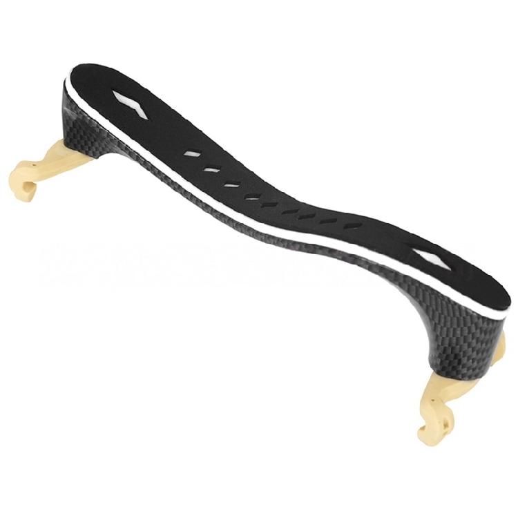 Violin Accessory Adjustable Shoulder Rest with Shockproof Silicone Feet Soft Sponge Cushion for Optimal Resonance