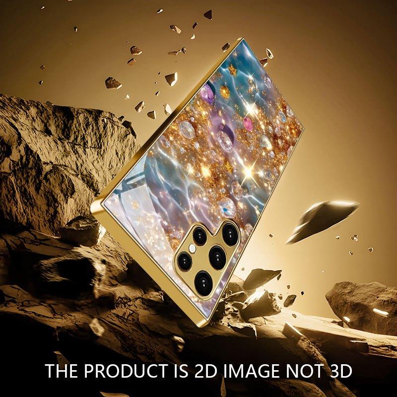 Hochwertige Handyhülle Galvanisiertes Glas TPU Handyhülle für Samsung Galaxy S26 S25 S24 S23 S22 S21 FE Ultra Plus Stoßfest